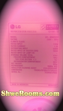 LG (refrigerator) second hand