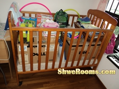 Baby Cot for Sale $ 100/- Only