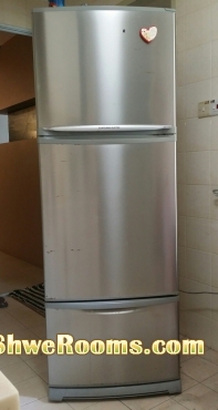 Mitsubishi fridge for sale 3 door