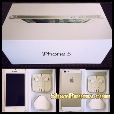 IPHONE 5 (white) for sale with good price