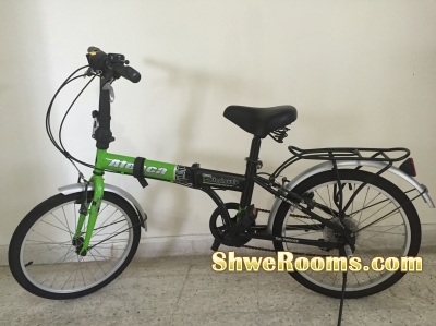 One Aleoca 20" Foldable Bicycle for Sales $90