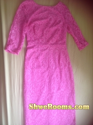 Branded evening dress for ladies