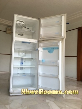 LG 2 Door Fridge, SGD 150