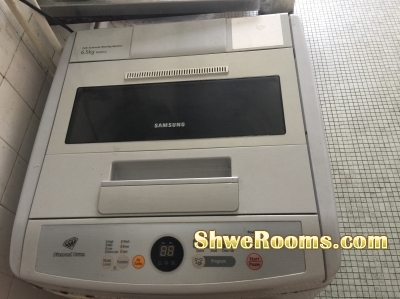 Samsung washing machine for moving out sale S$100