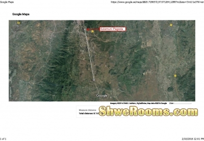 Selling large land plot in Taunggyi