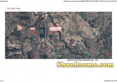 Selling large land plot in Taunggyi