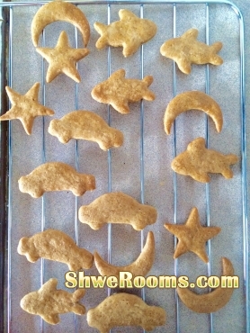 Freshly baked homemade butter cookies / choco chip cookies & chewy cookies