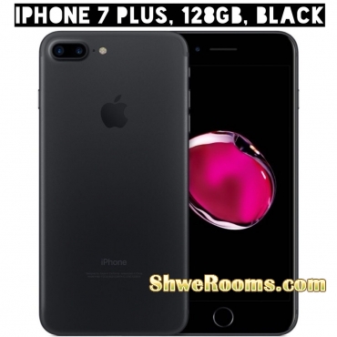 iPhone 7 plus : 128GB : Black (branded new)