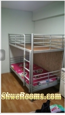 Want to sell "IKEA" Metal Double Bunk Bed