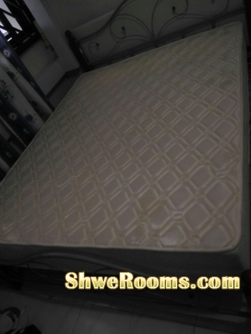 Single bed frame n mattress only 40