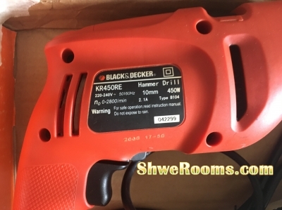 Black & Decker KR454RE 450W 220V Hammer Drill