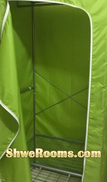 BREIM Portable Wardrobe, Bright Green, 80x55x180cm for sale