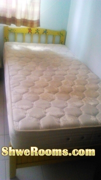 Super single foam mattress in good condition for sale