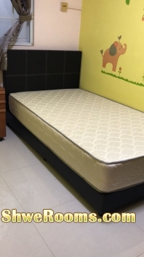 Queen & super single matress,bed frame