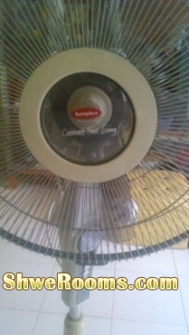 EuropAce multifunction electric stand fan (16") in working condition for sale