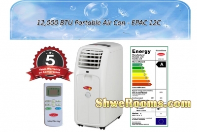 EuropAce EPAC 12C Portable Aircon