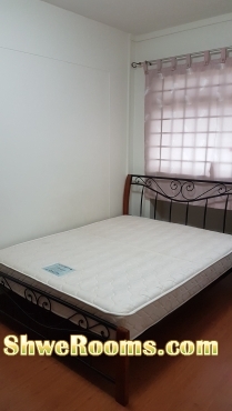 Selling used Queen size bed frame - $45