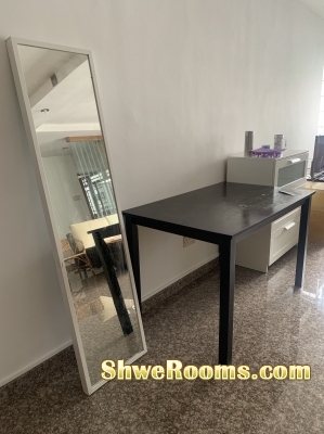 To Sell Mattress, Dinning Table And Full Height Mirror