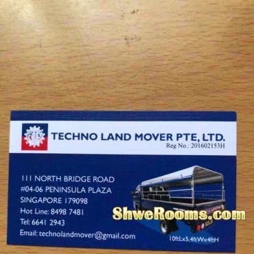 TECHNO LAND MOVER PTE, LTD. Reg No.201602153H ( Myanmar Owner )