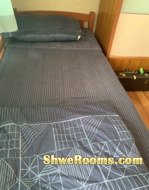 Wooden bed frame for sale