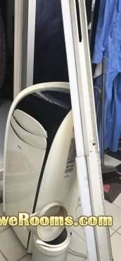 Used Portable Aircon- Akira 1KW/ Price $180/-