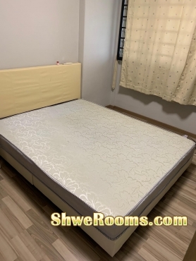 Sell Queen Size Bedframe with Mattress