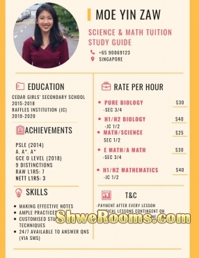 Science & Math Tuition/ Study Guide