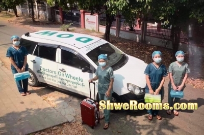 Doctors On Wheels á€¡á€­á€™á€ºá€á€­á€¯á€„á€ºá€›á€¬á€›á€±á€¬á€€á€ºá€†á€±á€¸á€€á€¯á€žá€™á€¾á€¯á€œá€¯á€•á€ºá€„á€”á€ºá€¸