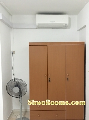 Common room available with aircon long or short term (couples or males)