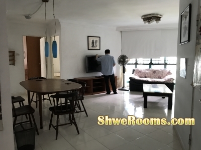 Nice Common Room with air con -S$700 @ Bukit Panjang