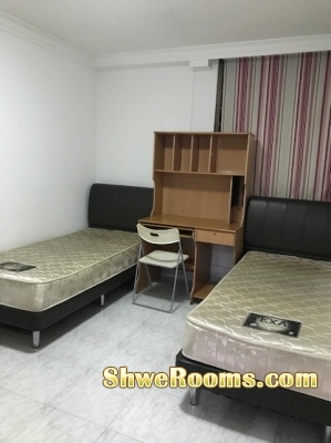 Two common rooms for rent near Ubi and Eunos MRT