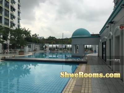 common room / master bed room at Pasir Ris ( Eastvale Condo )