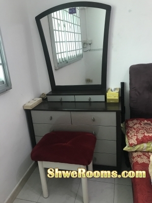 One common room/Master Bedroom  available @ Bedok Reservior