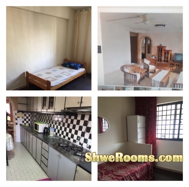 Common Room with Aircon - 2min walking distance to Tampines East Mrt