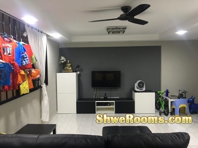 Renovated air-con common room to rent at bedok