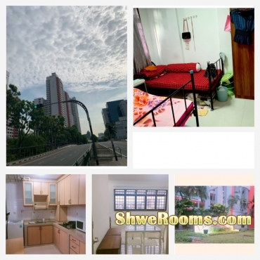 ðŸŒ¿ðŸŒ¿1 Lady Share Common Bedroom Lavender MRT ðŸŒ¿ðŸŒ¿