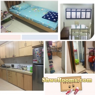 ðŸŒ¿ðŸŒ¿1 Lady Share Common Bedroom Lavender MRT ðŸŒ¿ðŸŒ¿