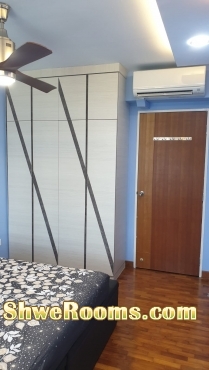 Single/couple staying at clean and spacious common room