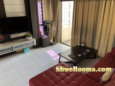 Bukit Panjang (Cashew Height Condo) common room for one person