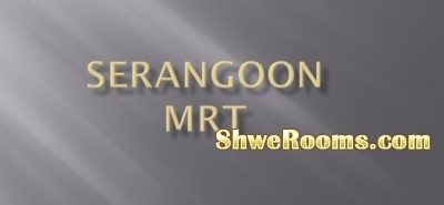 SERANGOON [5 MIN MRT] COMMON ROOM WITH AC [1 LADIES Roomate]