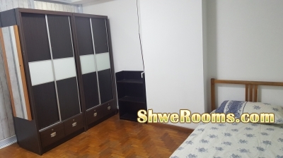 Spacious room for rent at Pasir ris Mrt