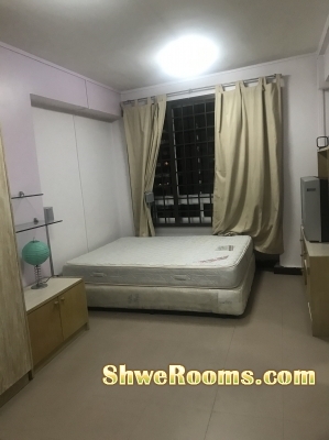 One aircon room for rent at Near Tampines/ East MRT