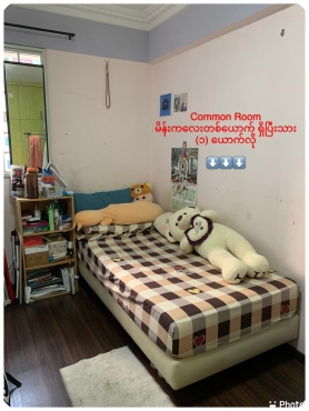 🚩 Common Room Available for Lady/ Ladies @ Bedok/ Tanah Merah