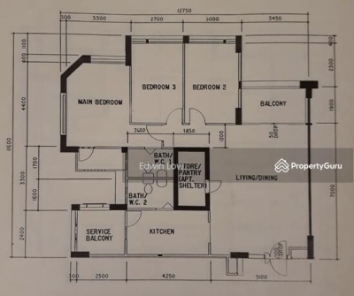 Common room for one lady roommate near Woodlands South Mrt(TE line)