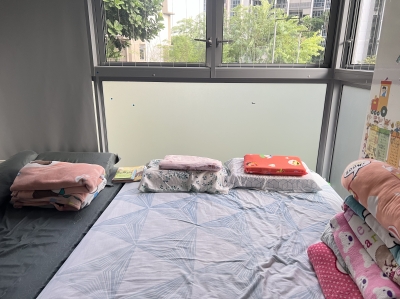 Master bedroom for rent near Layer LRT 