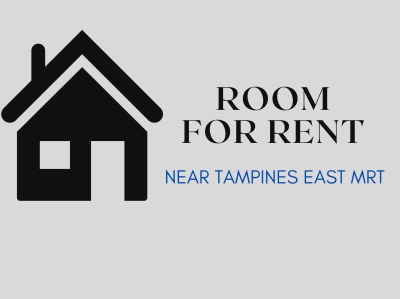 Common room မိန်းကလေး အခန်းဖော် ငှားရန်ရှိပါသည်။Tampines East MRT